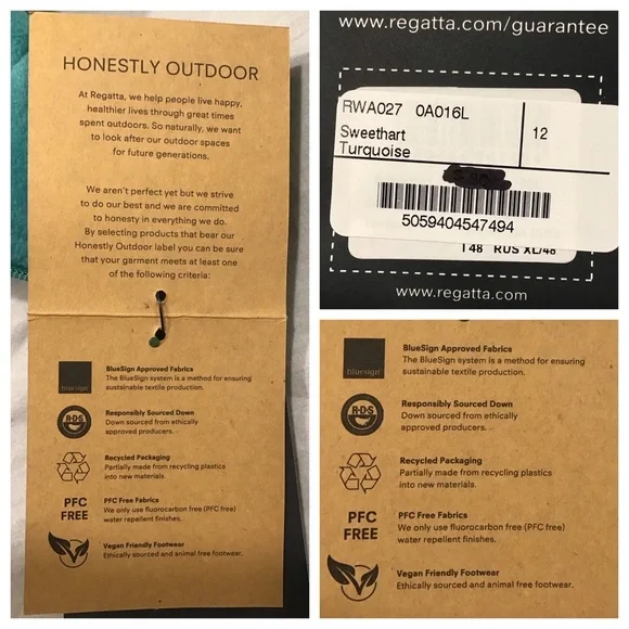 Regatta Womens Micro Fleece Size 12 Lightweight Pullover Turquoise 1/4 Zip Gorp - Picture 14 of 15